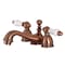 Kingston Brass KS395PLAC Restoration Mini-Widespread Bathroom Faucet, Antique Copper KS395PLAC - alternate 1